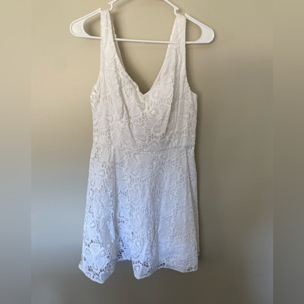 Lily Pulitzer lace fit and flare dress